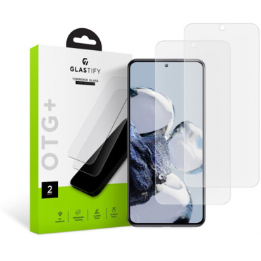 Glastify OTG+ 2-Pack Tempered Glass for Xiaomi 12T/ 12T Pro